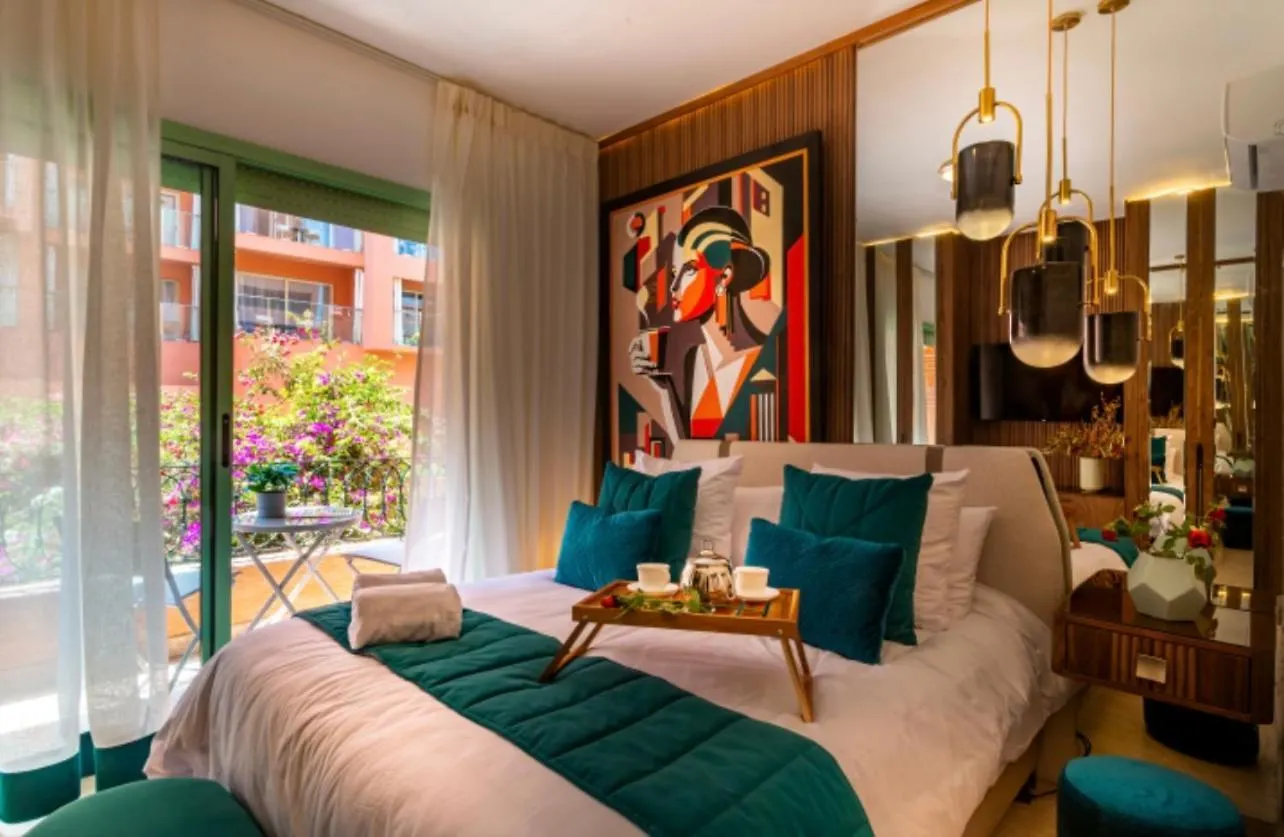 Logement De Luxe Avec Piscine, Hivernage Marrákes 0*,